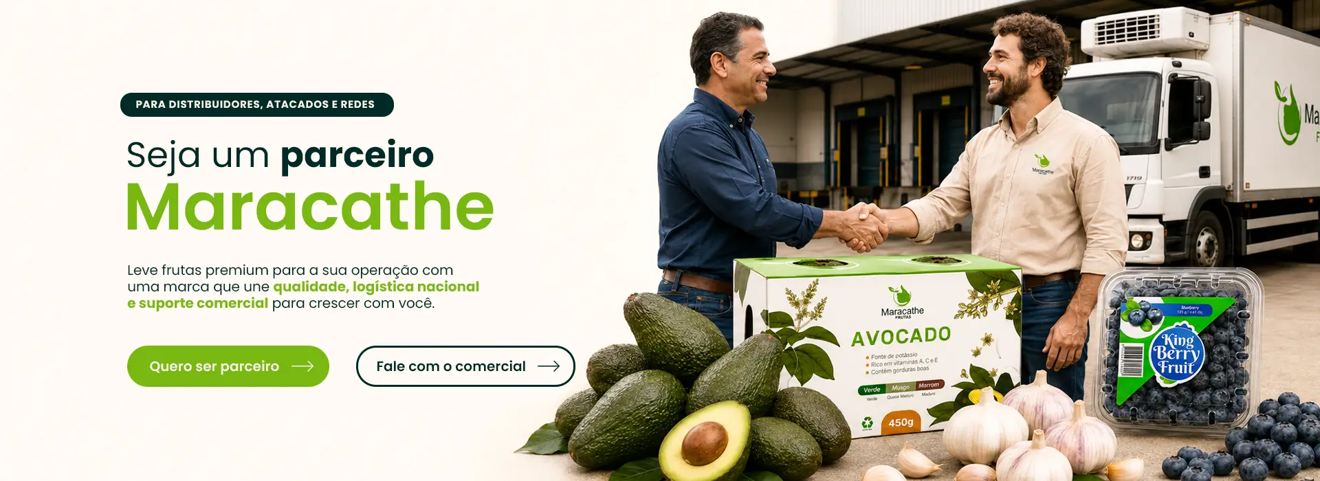 Seja parceiro Maracathe Frutas